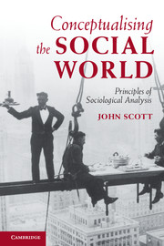 Conceptualising the Social World