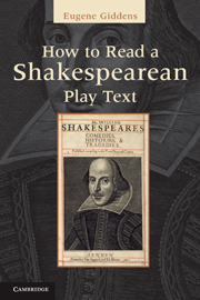 How to Read a Shakespearean Play Text