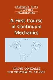 A First Course in Continuum Mechanics