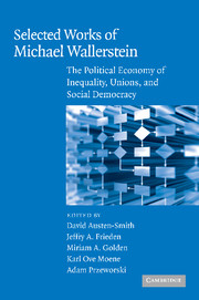 Selected Works of Michael Wallerstein