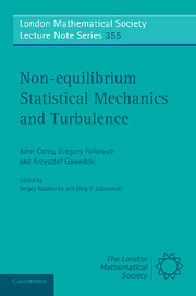 Non-equilibrium Statistical Mechanics and Turbulence