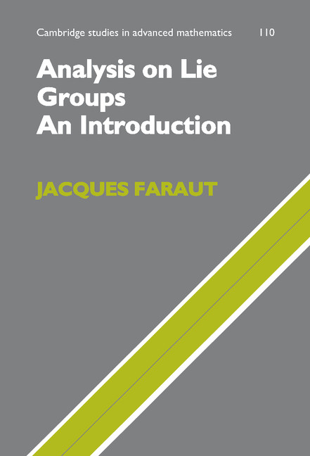 Analysis on Lie Groups