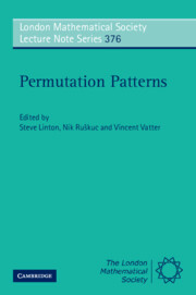 Permutation Patterns