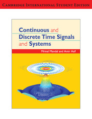 Continuous and Discrete Time Signals and Systems