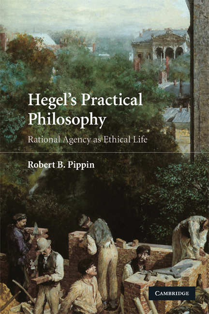 Hegel S Practical Philosophy