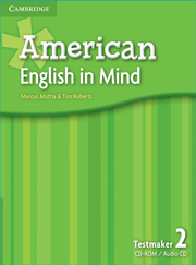 American English in Mind Level 2 Testmaker Audio CD and CD-ROM