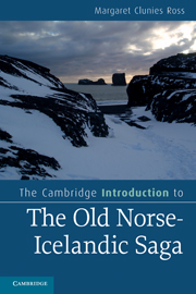 The Cambridge Introduction to the Old Norse-Icelandic Saga