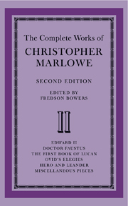 The Complete Works of Christopher Marlowe