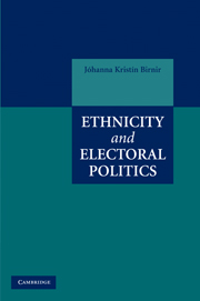 Ethnicity and Electoral Politics