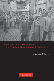 Conflict and Stability in the German Democratic Republic