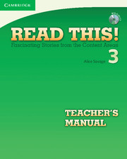 Read This! Level 3 Teacher's Manual with Audio CD