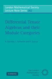 Differential Tensor Algebras and their Module Categories