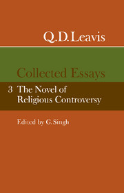 Q. D. Leavis: Collected Essays