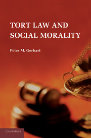 Tort Law and Social Morality