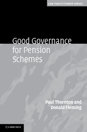 Good Governance for Pension Schemes