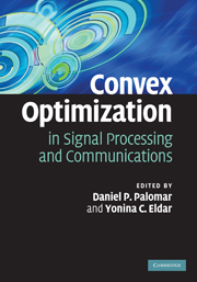Convex Optimization in Signal Processing and Communications