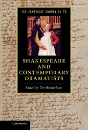 The Cambridge Companion to Shakespeare and Contemporary Dramatists