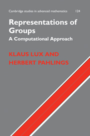 Representations of Groups