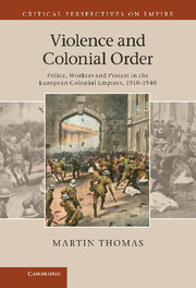 Violence and Colonial Order