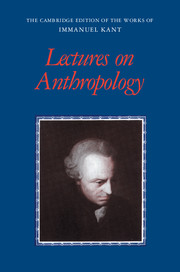Lectures on Anthropology