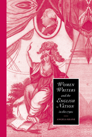 Women Writers and the English Nation in the 1790s
