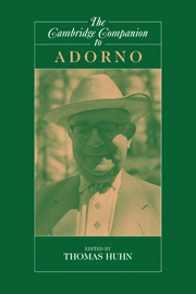 The Cambridge Companion to Adorno
