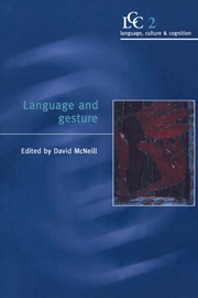 Language and Gesture