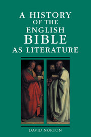 A History of the English Bible as Literature