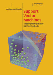 An Introduction to Support Vector Machines and Other Kernel-based Learning Methods