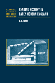 Reading History in Early Modern England