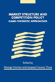 Market Structure and Competition Policy