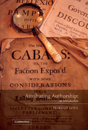 Attributing Authorship