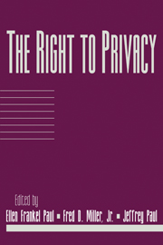 The Right to Privacy