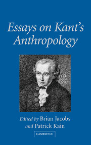 Essays on Kant's Anthropology