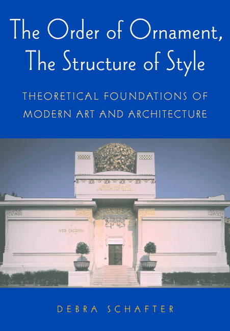 The Order of Ornament, The Structure of Style