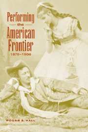 Performing the American Frontier, 1870–1906