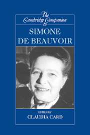 The Cambridge Companion to Simone de Beauvoir