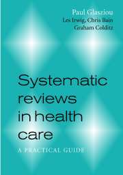 Systematic Reviews in Health Care