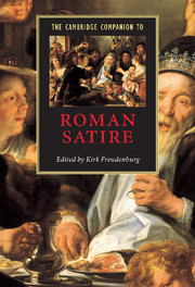 The Cambridge Companion to Roman Satire