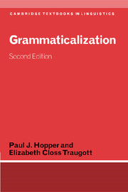 Grammaticalization