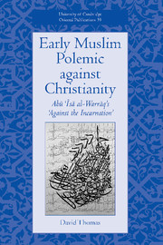Early Muslim Polemic against Christianity