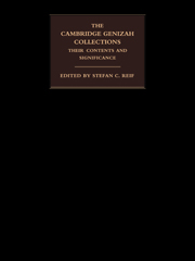 Cambridge University Library Genizah Series