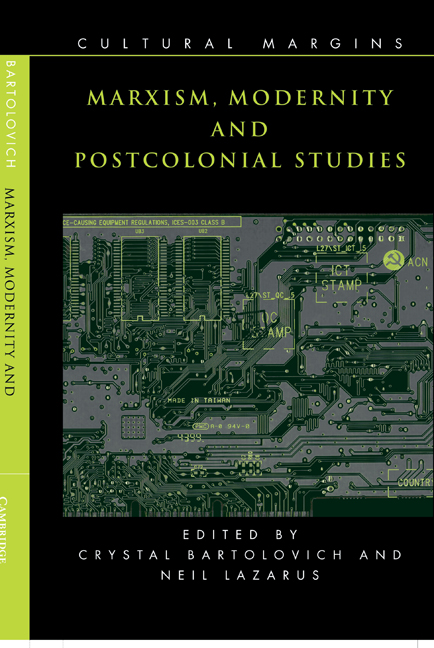 Marxism, Modernity and Postcolonial Studies