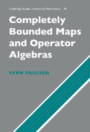 Completely Bounded Maps and Operator Algebras