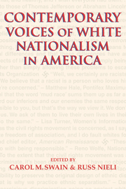 Contemporary Voices of White Nationalism in America