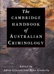 The Cambridge Handbook of Australian Criminology