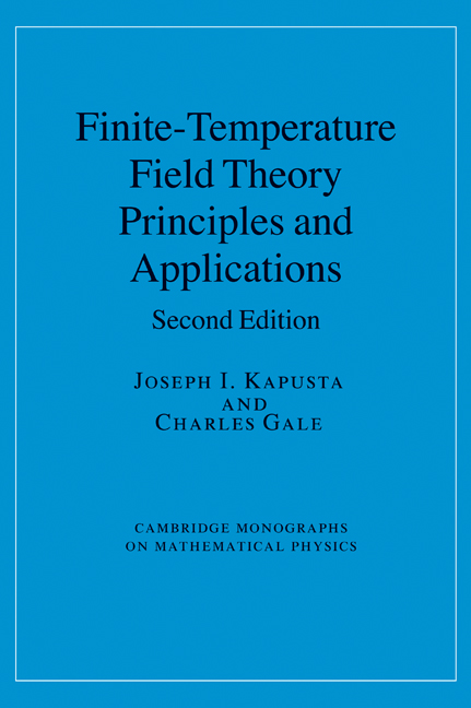 Finite-Temperature Field Theory