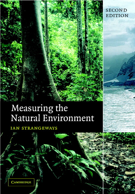 Remote sensing (Chapter 19) - Measuring the Natural Environment