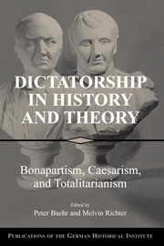 Dictatorship in History and Theory