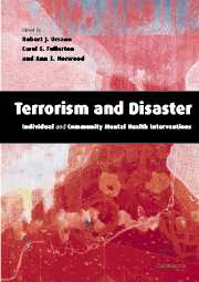 Mental healthcare model mass trauma survivors control focused ...